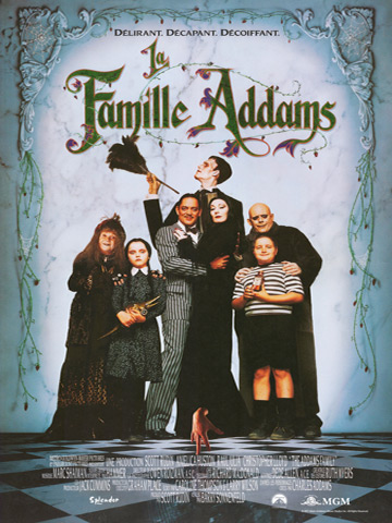 Jaquette de Famille Addams, La