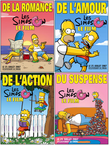 Jaquette de Simpsons, Les, Le Film