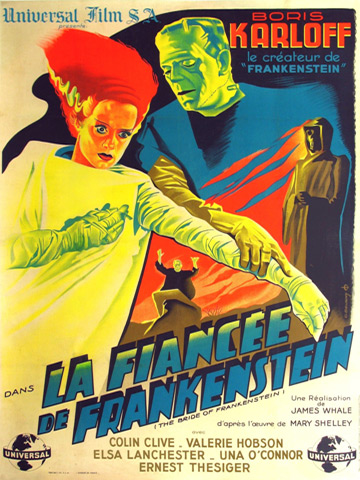 Jaquette de Fiancée de Frankenstein, La
