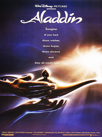affiche de Aladdin