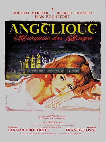 affiche de Angélique, Marquise des anges