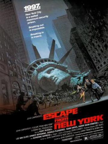 affiche de Escape from New York