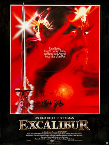 affiche de Excalibur