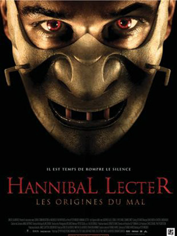 affiche de Hannibal Lecter, Les origines du mal