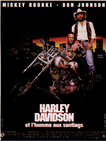 Jaquette de Harley Davidson et l'homme aux santiags
