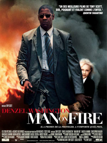 Jaquette de Man on fire