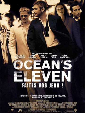 affiche de Ocean's Eleven
