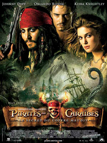affiche de Pirates des Caraibes - Le secret du coffre maudit