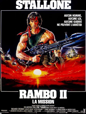 Jaquette de Rambo 2