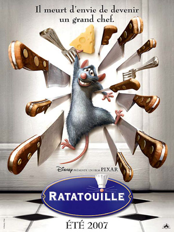 affiche de Ratatouille