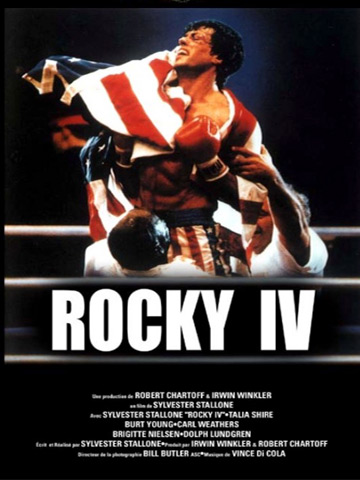 Jaquette de Rocky 4