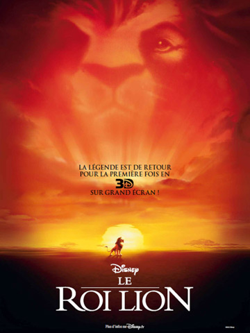 affiche de Roi Lion, Le