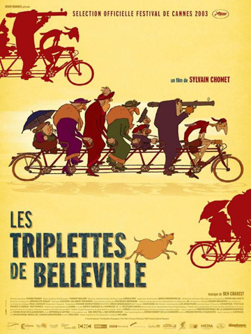 affiche de Triplettes de Belleville, Les
