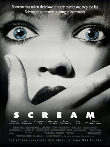 affiche de Scream