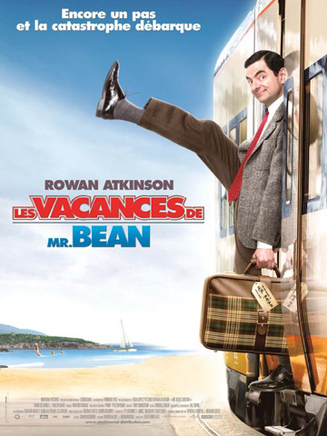 affiche de Vacances de Mr Bean, Les