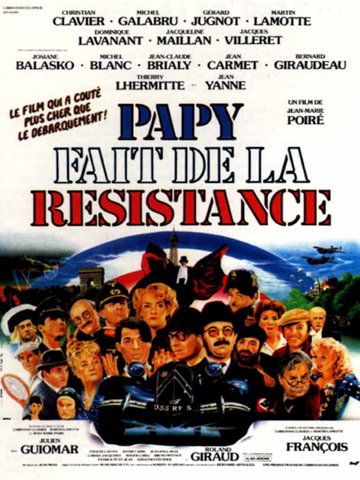 affiche de Papy fait de la résistance