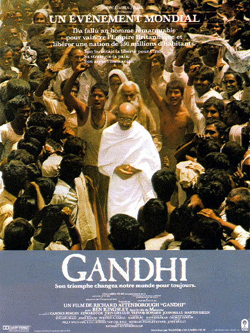 affiche de Gandhi