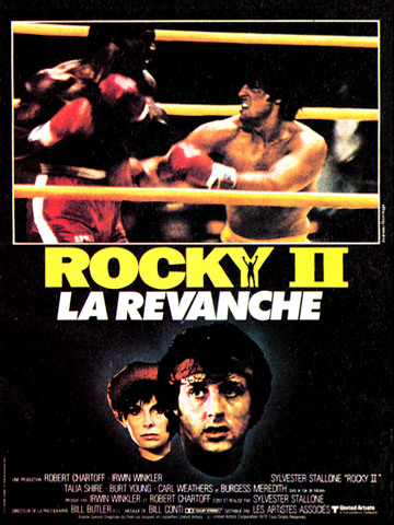 Jaquette de Rocky 2
