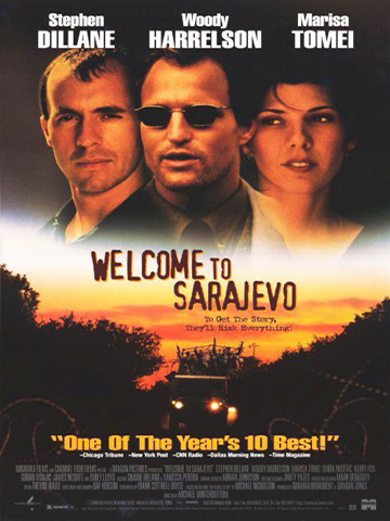 Jaquette de Welcome to Sarajevo