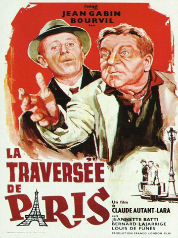 affiche de Traversée de Paris, La
