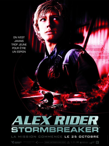 Jaquette de Alex Rider - Stormbreaker