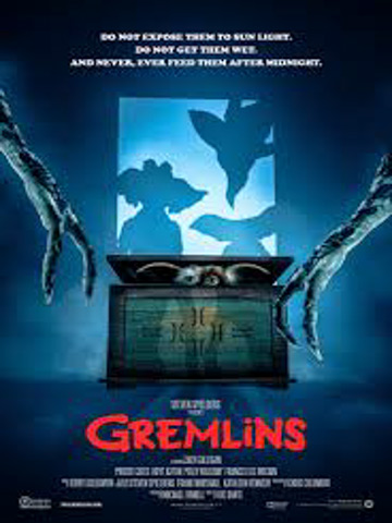 affiche de Gremlins