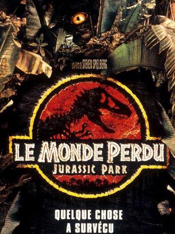 affiche de Jurassic Park 2 - Le Monde Perdu