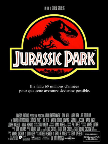 affiche de Jurassic Park