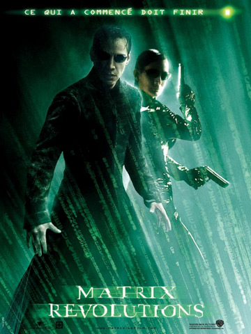 affiche de Matrix Revolutions