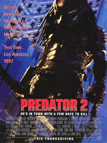 Jaquette de Predator 2