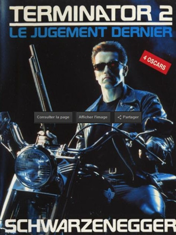 affiche de Terminator 2